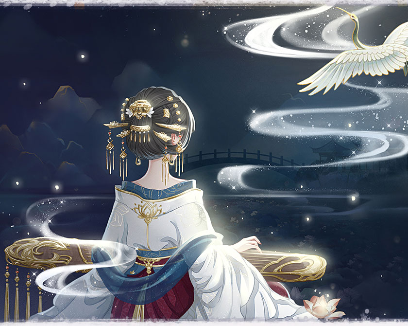 盛世红颜月下角色场景