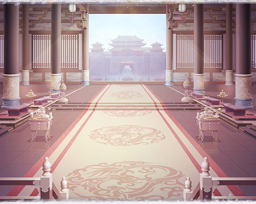 盛世红颜宫廷殿堂场景